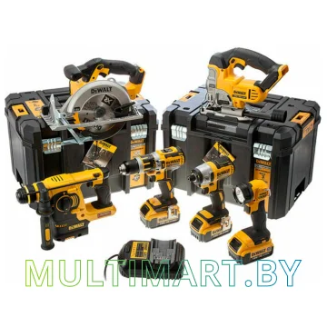 Набор DeWalt DCK699M3T (6 предметов, 3 АКБ, 2 кейса)